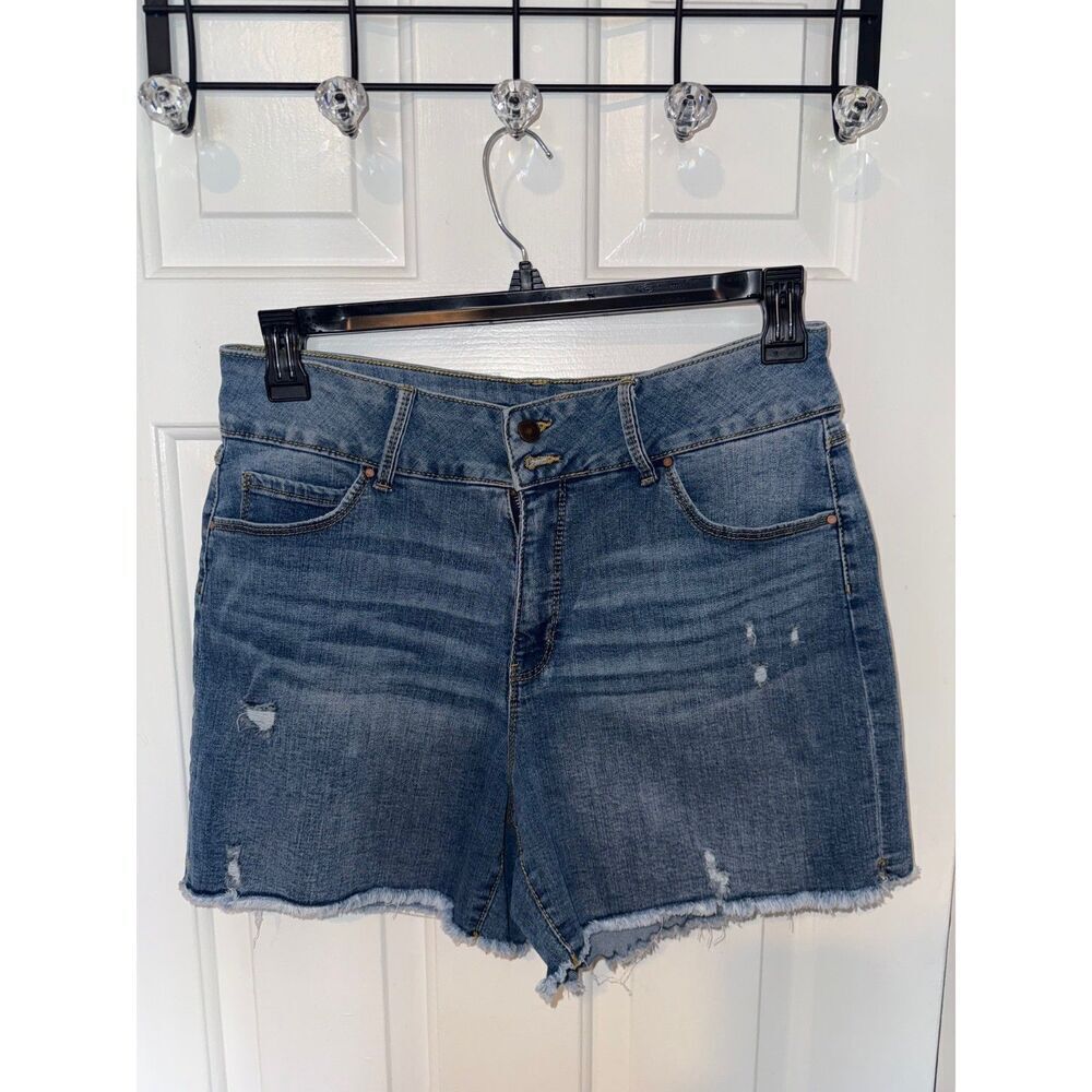 Sound/ Style Distressed Denim Shorts Women's Size 12